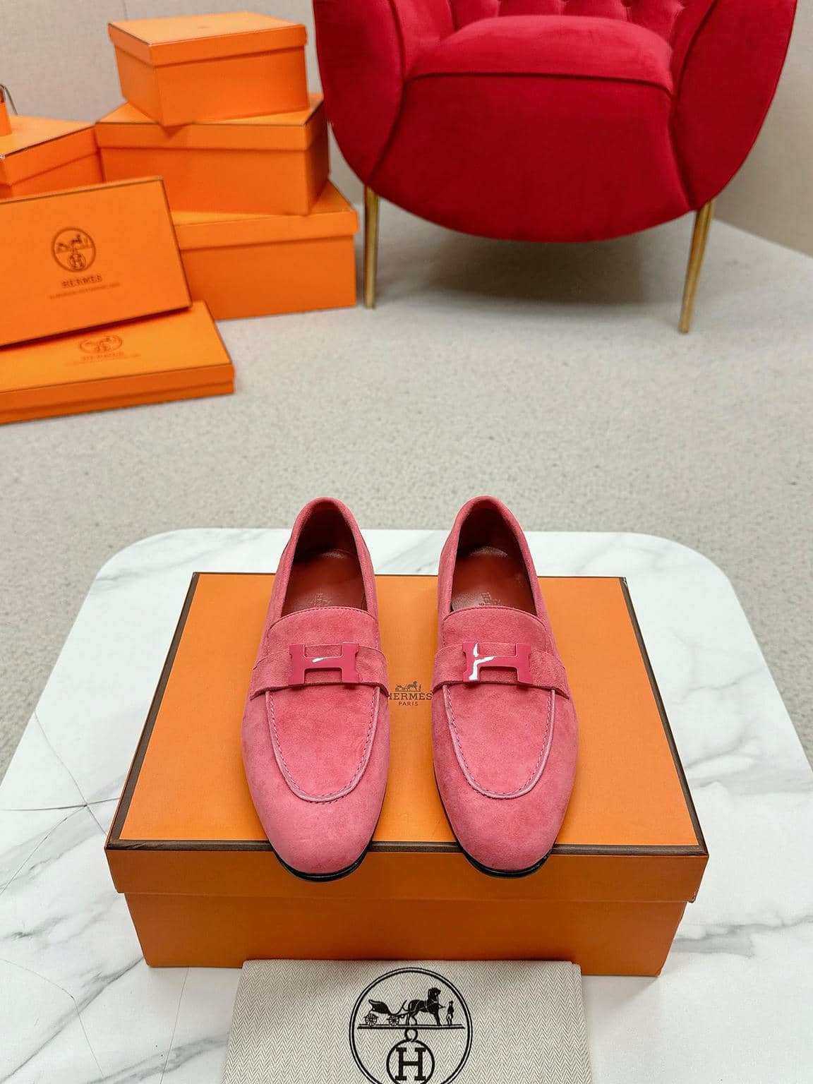 Hermes Loafer Ｈ-25